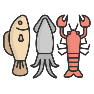 SPECIALITATI PESTE / FRUCTE DE MARE - FISH / SEAFOOD SPECIALTIES