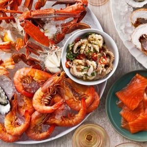 Gourmet de pescado y mar.