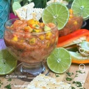 Ceviches.