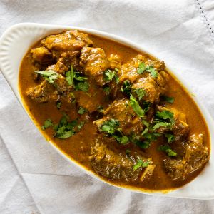 أطباق الماعز