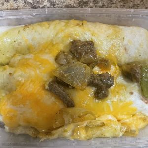 Enchiladas de bistec 