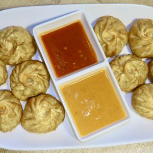 PAN FRIED MOMO
