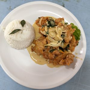 Nasi putih Butter milk  ( start 10.30 am)
